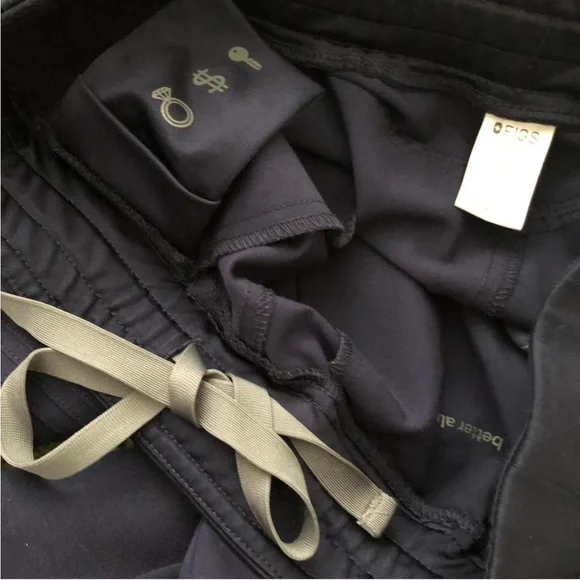 FIGS Scrubs Pants Navy Pants Technical Collection Kanye Moto Scrub Slim Fit Pant - Picture 5 of 8